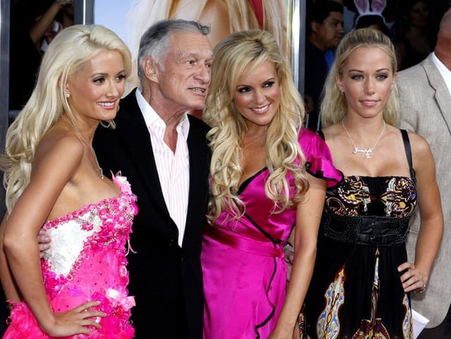 Holly Madison, Hugh Hefner,