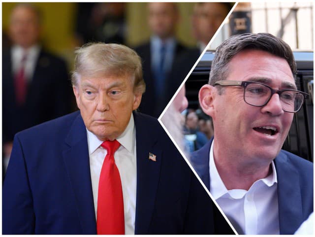 Andy Burnham a Donald