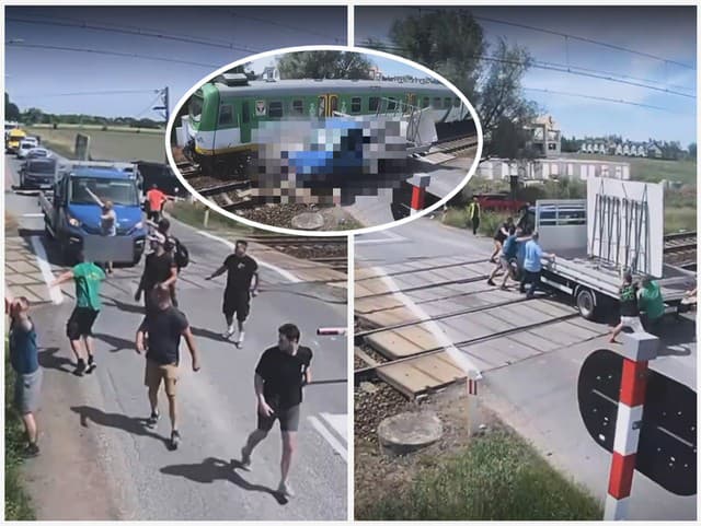 Panika na priecestí a