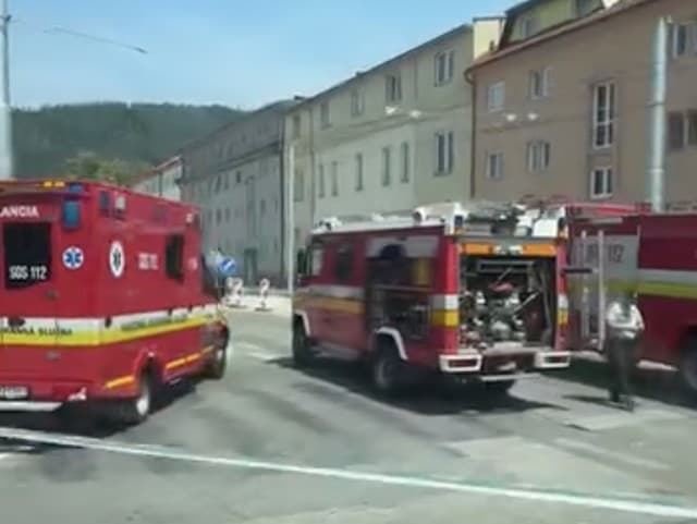 Poplach v Žiline: Hasiči