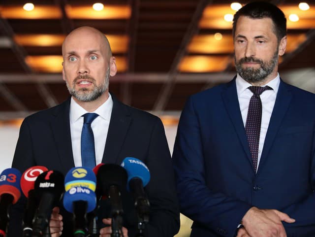 Karol Galek a Marián