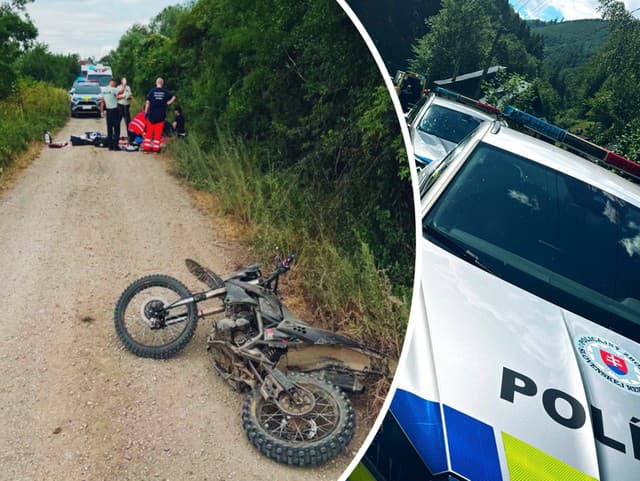 Muž (†29) fatálne nezvládol jazdu na motorke: Náraz do rampy a márna snaha polície o záchranu!