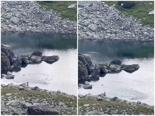 Nariadenia majú NA HÁKU! Skupinka sa bezohľadne kúpala v tatranskom plese, VIDEO pobúrilo verejnosť