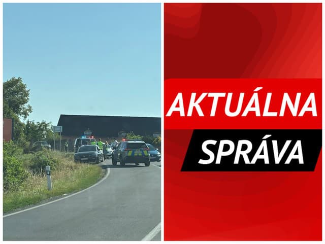 Hrozný začiatok týždňa: Pri Veľkom Krtíši sa odohrala HROMADNÁ nehoda, musela zasiahnuť polícia!