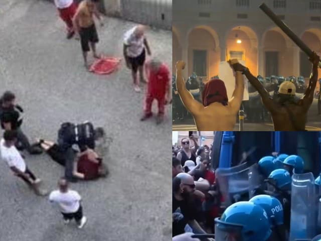 BRUTÁLNY zásah polície v Taliansku: Pri zatýkaní ZOMREL podnikateľ z Maroka! V uliciach vypukli PROTESTY