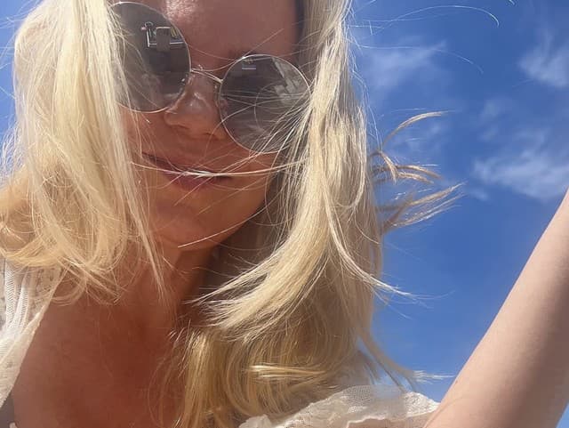 Lucia Lapišáková na dovolenke