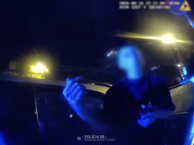 Opitý vodič jazdil po