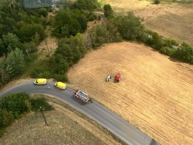Leteckí záchranári boli privolaní