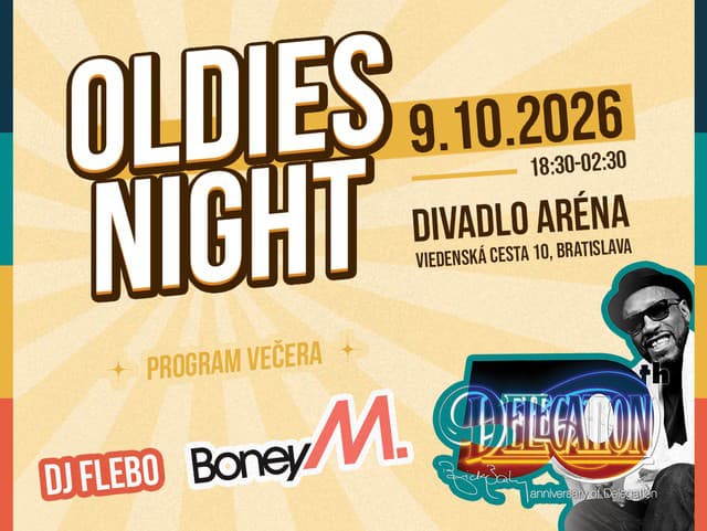 OLDIES Night v Bratislave: