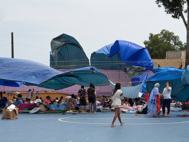 Migranti, ktorí prekročili hranicu