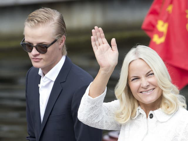 Mette-Marit a jej syn