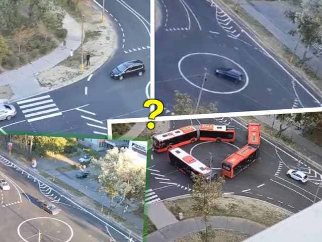 Nový kruháč v Petržalke sa stal za deň nechceným HITOM: Vodiči jazdia kade-tade a TRI autobusy v problémoch