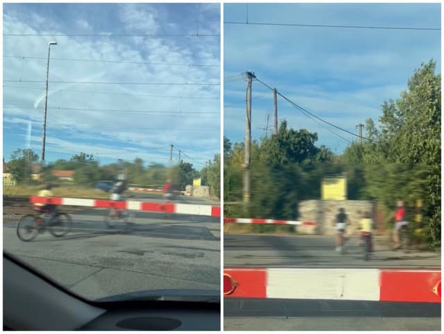 Šokujúci HAZARD na priecestí: Muž s dvoma deťmi obišiel spustené závory! VIDEO, z ktorého tuhne krv v žilách