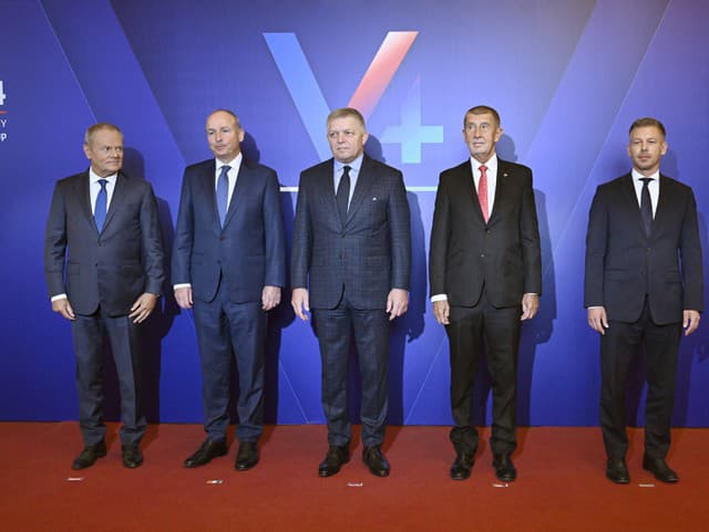 Stretnutie predstaviteľov krajín Vyšehradskej