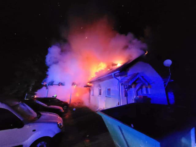 Požiar domu v Kráľovičových