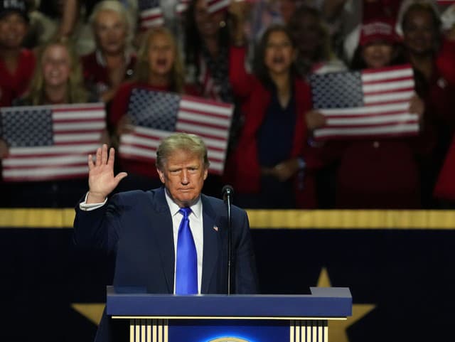 Donald Trump na mimoriadnom