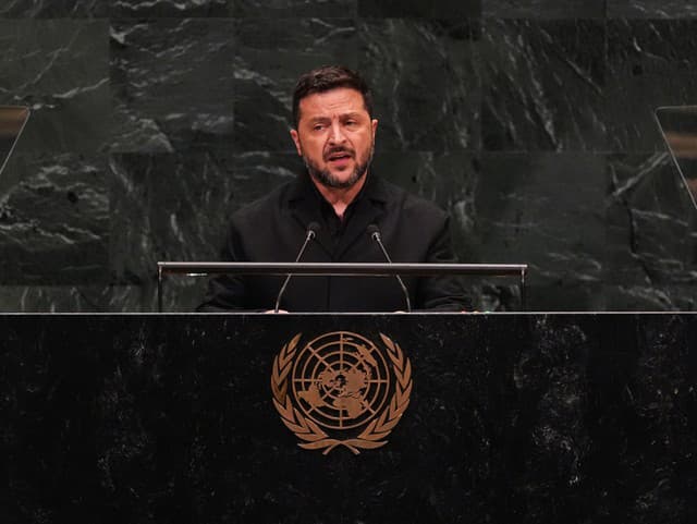 Ukrajinský prezident Volodymyr Zelenskyj