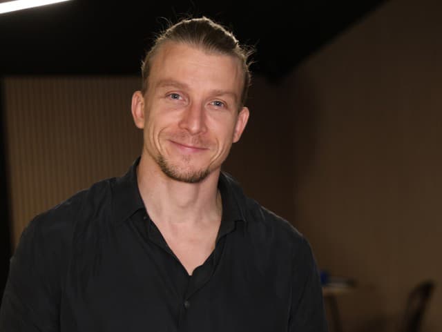 Juraj Bača na premiére