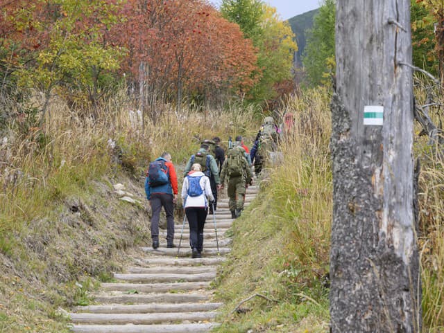 Otvorenie obnoveného turistického chodníka