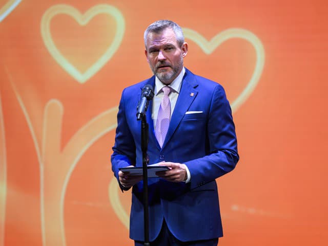 Peter Pellegrini počas celoslovenského