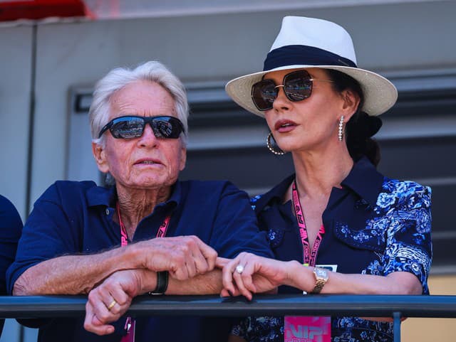 Catherine Zeta-Jones a Michael