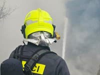 Požiar opustenej budovy v obci Reca.