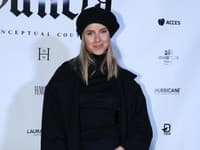 Módna prehliadka Marcela Holubca W. Na snímke Nela Pocisková