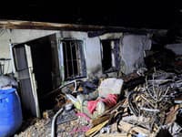 Tragický požiar rodinného domu v obci Cabaj-Čápor.