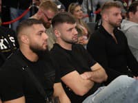 Tlačová konferencia Fight Night Challenge. Na snímke Fiki Sulík