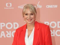 Premiéra filmu Pod parou. Na snímke Zuzana Vačková