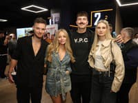 Exkluzívna projekcia šou Mama, ožeň ma 2 - Andrea Saky, Dominik Gehringer, Chris Gladič, Karolína Gladič