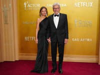 Calista Flockhart a Harrison Ford