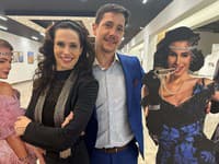 Katarína Ivanková s partnerom Jurajom Jánošíkom