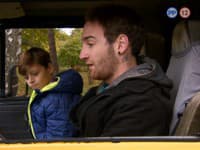 Odsúdený herec Martin Ďurkáč v markizáckom seriáli Rodinné prípady. 