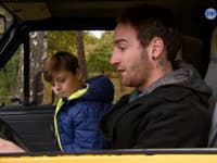 Odsúdený herec Martin Ďurkáč v markizáckom seriáli Rodinné prípady. 