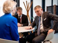 Premiér Robert Fico sa stretol s predsedníčkou Európskej komisie Ursulou von der Leyenovou