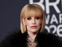 Brit Awards. Na snímke Kelly Osbourne