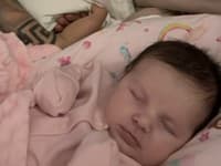 Dcéra Zuzany Plačkovej je krásna bábätko.