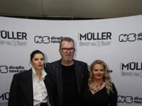 Muzikál MÜLLER – Život na 2 ťahy, Richard Müller s manželkou Vandou a dcérou Emou