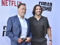 Joseph Baena a Arnold Schwartzenegger