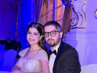 Vanessa Šarköziová s priateľom Davidom