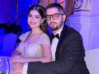 Vanessa Šarköziová s priateľom Davidom