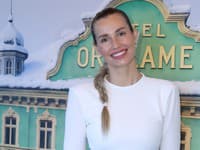 Vianočný večierok známej kozmetickej značky. Na snímke Diana Hágerová