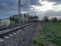 Vlak pri Veľkej Ide zrazil človeka.