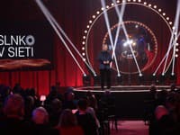Odovzdávanie cien Slnko v sieti za rok 2025. Na snímke Bruno Ciberej