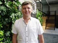 Andrej Bičan s partnerkou