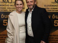 Oslava 55. narodenín Jána Ďurovčíka, Ondrej Kandráč s manželkou
