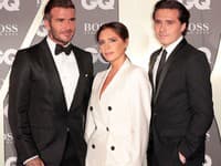 David Beckham, Victoria Beckham, Brooklyn Beckham