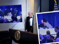 MIMORIADNE V blízkosti Trumpa sa opäť STRIEĽALO: DRAMATICKÉ sekundy na večeri s novinármi!