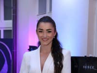 Eva Burešová na módnej prehliadke v Bratislave